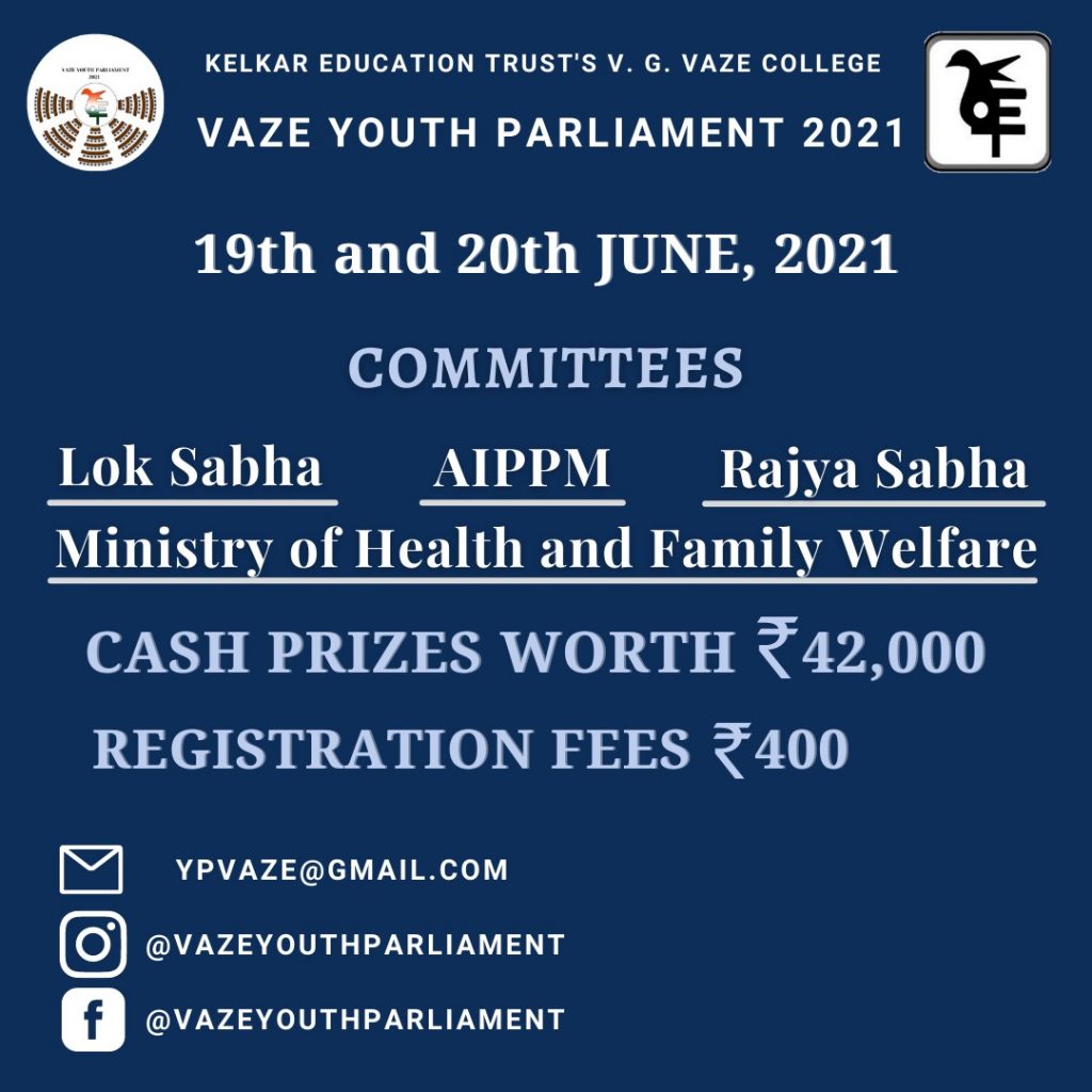 VAZE YOUTH PARLIAMENT 2021 REGISTER NOW vaze-youth-parliament-2021-register-now
